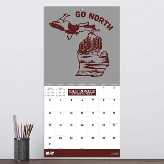 2026 Home: Michigan Wall Calendar {4}