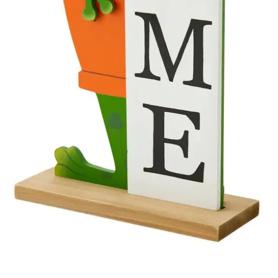 Glitzhome&reg; 36" Wooden Frog WELCOME Porch D&eacute;cor {8}