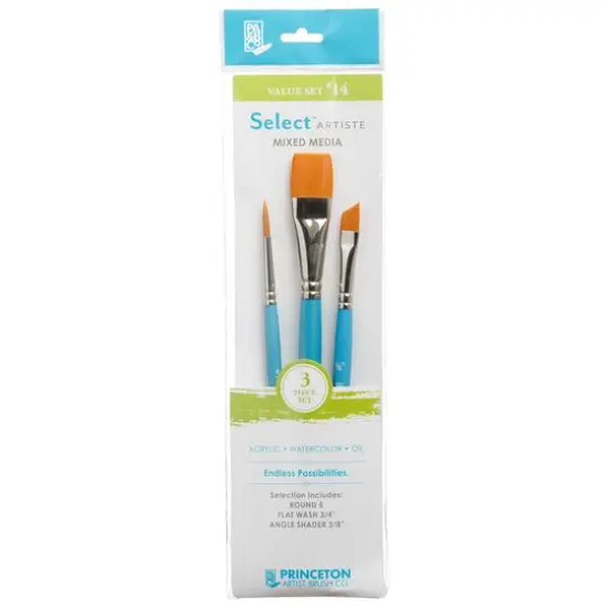 Princeton&trade; Select&trade; Artiste Series 3750 #14 Brush Set {1}