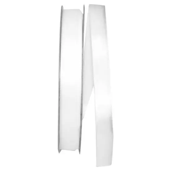 JAM Paper 5/8" x 100yd. Satin Single Face Ribbon Pink {2}