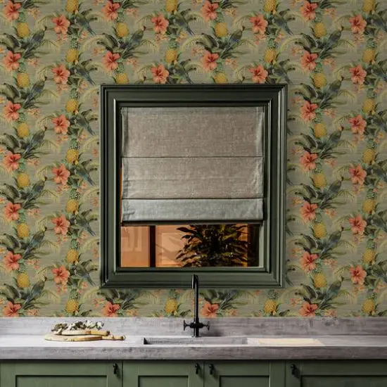 Tommy Bahama&reg; Beach Bounty Peel & Stick Wallpaper Tangelo {7}