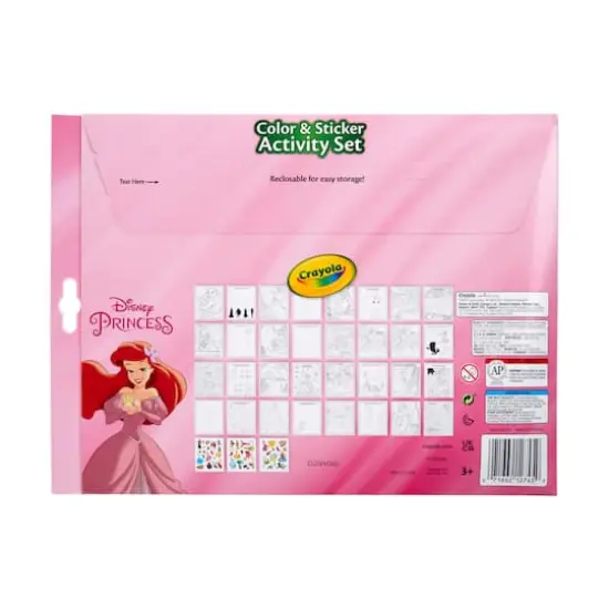 Crayola&reg; Disney Princess Color & Sticker Activity Set {7}