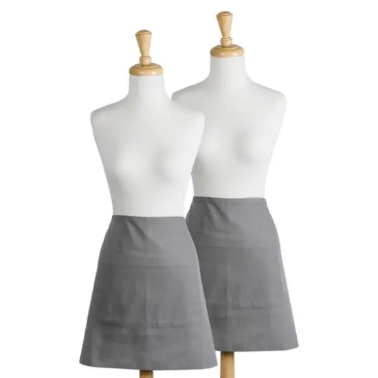 DII&reg; Waist Apron Set Gray {7}