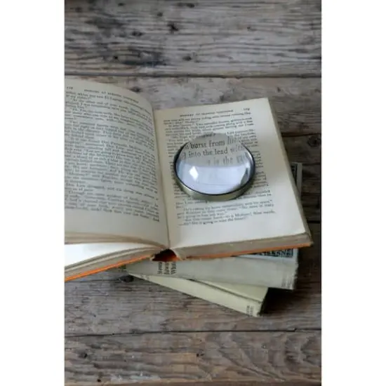 Hello Honey&reg; 3" Round Paperweight Magnifying Glass {4}