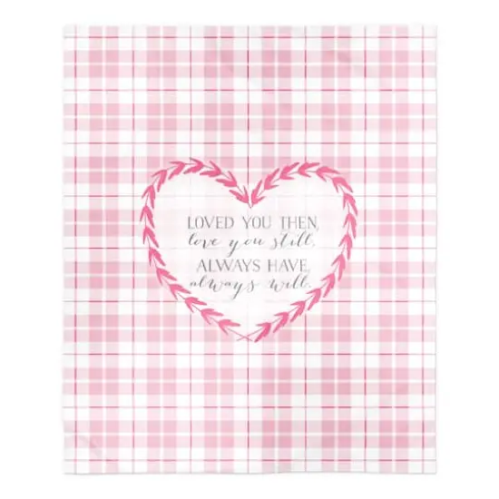 Loved You Then, Loved You Still Sherpa Fleece Blanket {1}