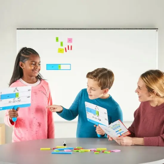 hand2mind&reg; Magnetic Percent Bars Classroom Set {4}