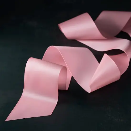 2.5" x 10yd. Satin Ribbon by Celebrate It&reg; Specialty Pink {3}