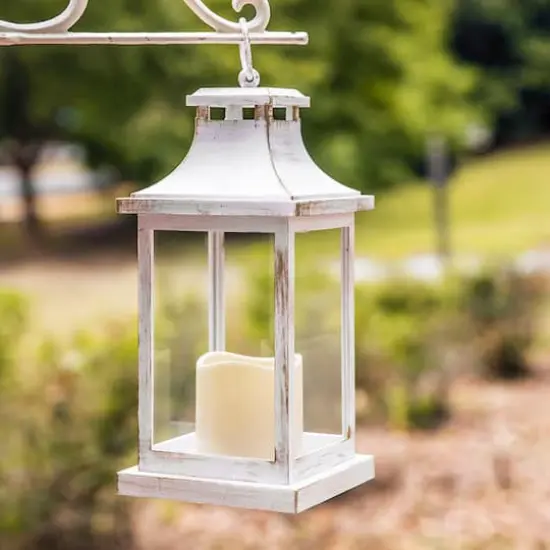 Kate Aspen&reg; Hampton Ivory LED Vintage Decorative Lantern {3}