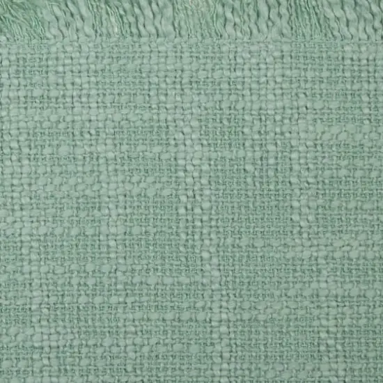 DII&reg; 72" Basket Fringe Table Runner Jadeite {5}