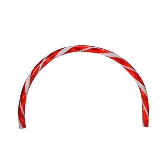 3ct. Candy Cane Arch Outdoor Christmas Pathway Markers {1}