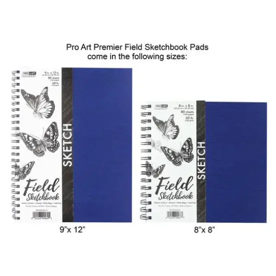 Pro Art&reg; Premium Wire-Bound Field Sketchbook, 9" x 12" {6}