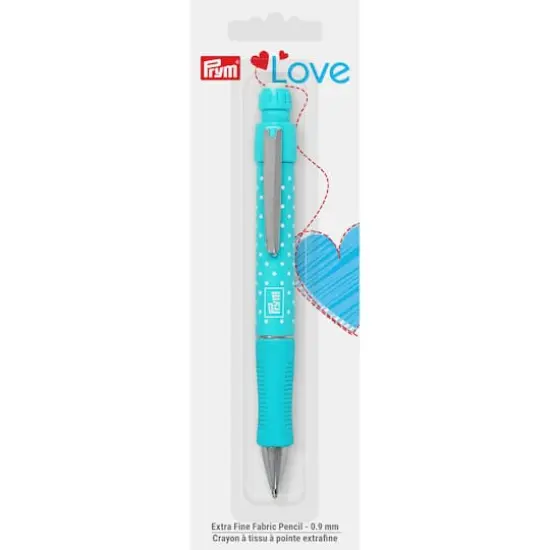 Prym&reg; Love Turquoise Extra Fine Fabric Pencil {1}