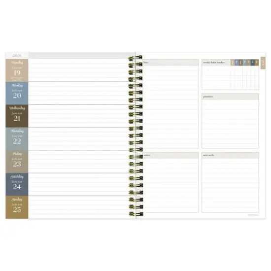 2026 La Campagne Year Medium Weekly Monthly Planner {4}