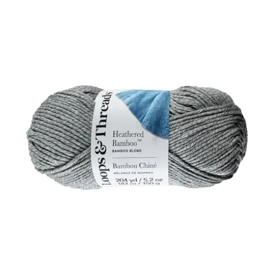 Heathered Bamboo&trade; Yarn by Loops & Threads&reg; Sterling {1}