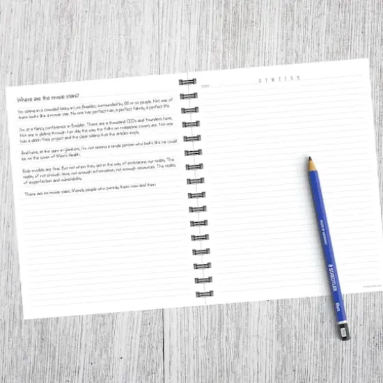 TF Publishing Michigan Blue Plaid Journal {5}