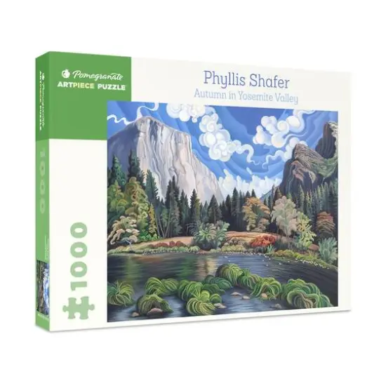 Phyllis Shafer - Autumn in Yosemite Valley Puzzle: 1000 Pcs {3}