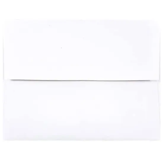 JAM Paper 4.375" x 5.75" Foil Invitation Envelopes, 50ct. Red/White {4}