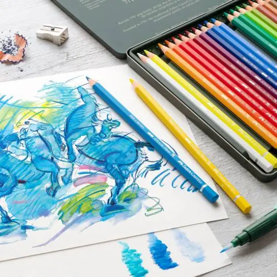 Faber-Castell Albrecht Durer 24 Color Watercolor Pencil Set {5}