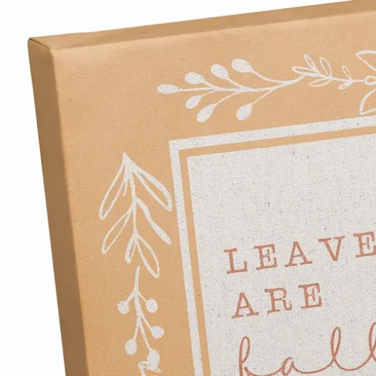 Leaves Are Falling Canvas Wall Art {4}