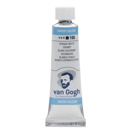 Van Gogh Watercolor, 10mL 106 White Extra Opaque {1}