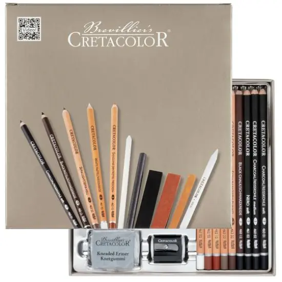 Cretacolor Passion 25 Piece Drawing Box Set {1}