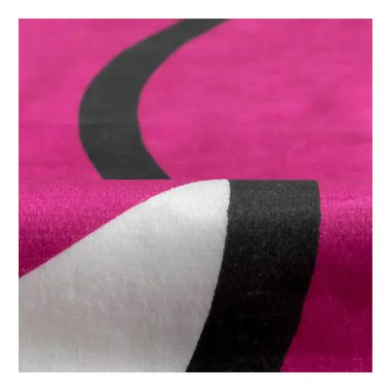 3ft. x 5ft. Hot Pink Vampire Lips Washable Area Rug by Ashland&reg; {3}