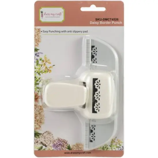 Dress My Craft&reg; Daisy Border Punch {3}