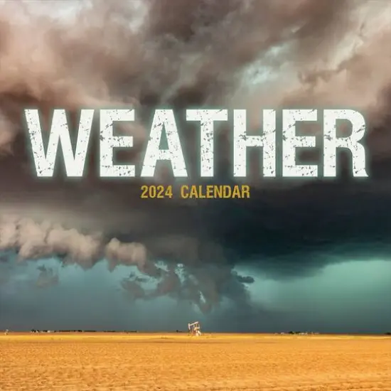 TF Publishing 2024 Weather Wall Calendar {1}