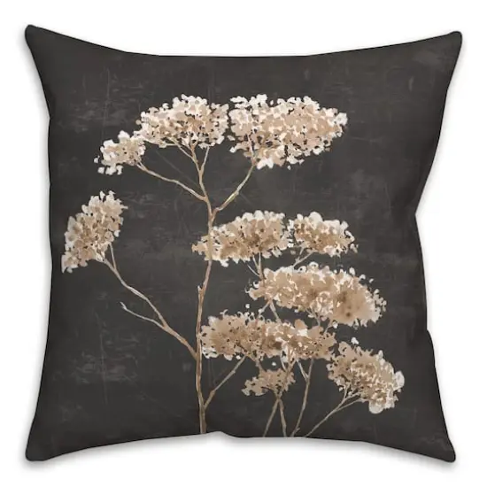 18" Botanical Watercolor Indoor/Outdoor Pillow {4}