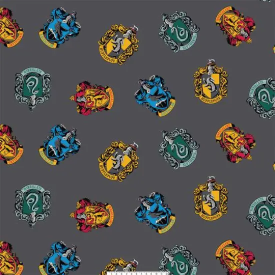 Camelot Fabrics Harry Potter Crest Fleece Precut Set {4}