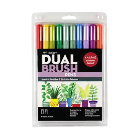 Tombow Botanical Illustration Dual Brush Art Pens {1}