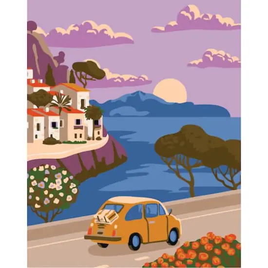 Travel Along the Coast Paint-by-Number Kit by Artist's Loft® {1}