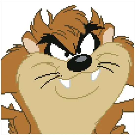 Camelot Dotz Looney Tasmanian Devil Diamond Painting Kit {3}