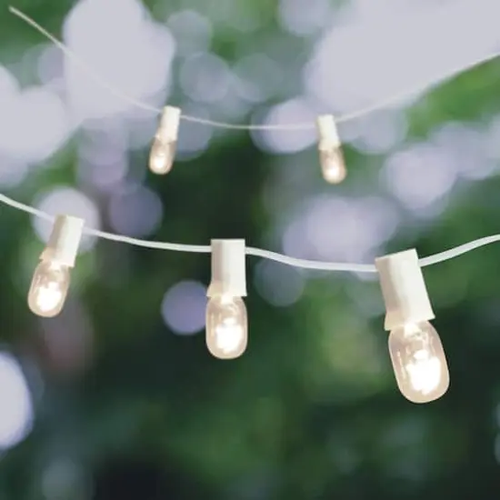 20ct. Mini Edison String Lights with White Cord by Ashland® {3}