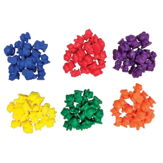 Edx Education&reg; Assorted Backpack Bear Counters, 96ct. {5}