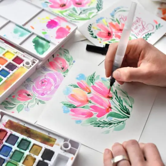 Koi&reg; Water Colors&trade; Pocket Field Sketch Box {3}