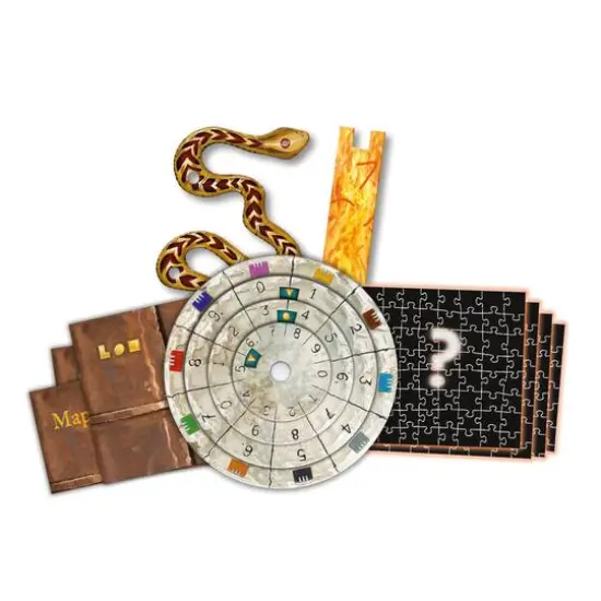 Thames & Kosmos EXIT: The Sacred Temple (with Puzzle) Game {4}