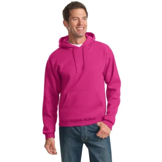 JERZEES® NuBlend® Unisex Pullover Hooded Sweatshirt Cyber Pink {4}