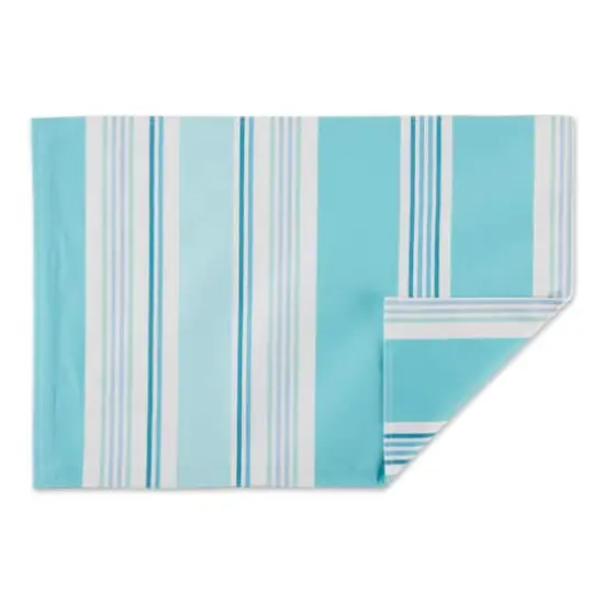 Beach House Stripe Print OutdoorPlacemat (Set of 6) {3}
