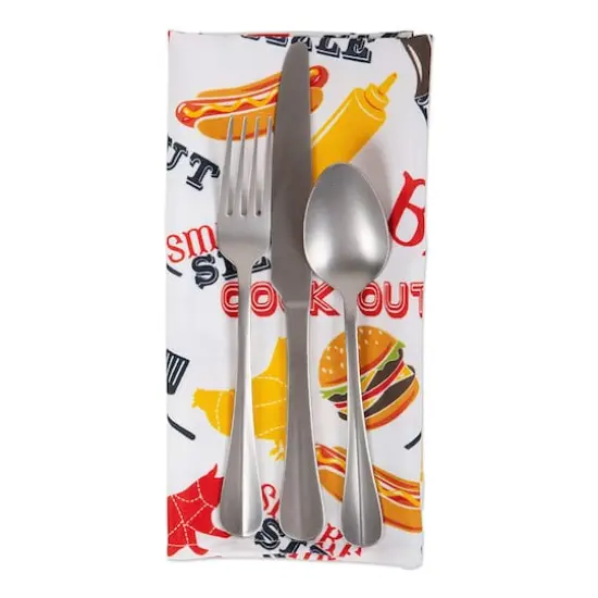 BBQ Fun Print Outdoor Napkin, 6ct. {5}