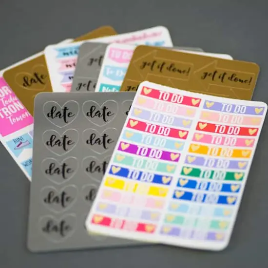 Silhouette&reg; Sticker Sampler Pack {3}