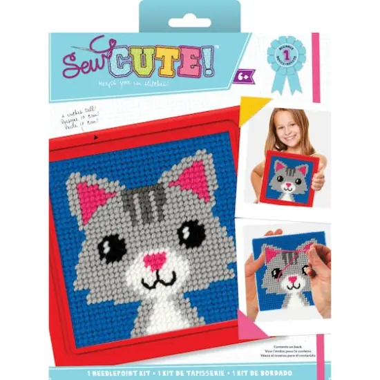 Sew Cute!&trade; Lola Cat Needlepoint Kit {1}