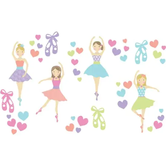 WallPops Prima Ballerina Wall Art Kit {1}
