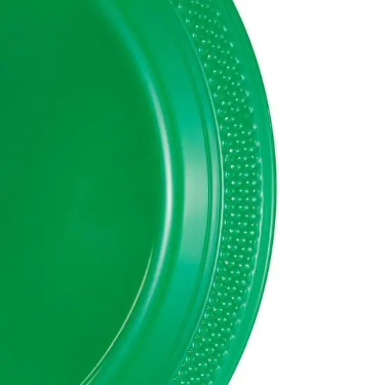JAM Paper 7" Plastic Party Plates, 20ct. Green {4}