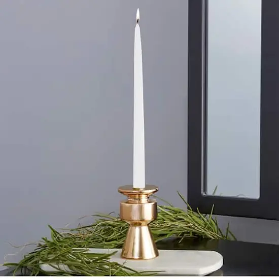 Root Candles 12" Unscented Taper Candles, 12ct. White {5}