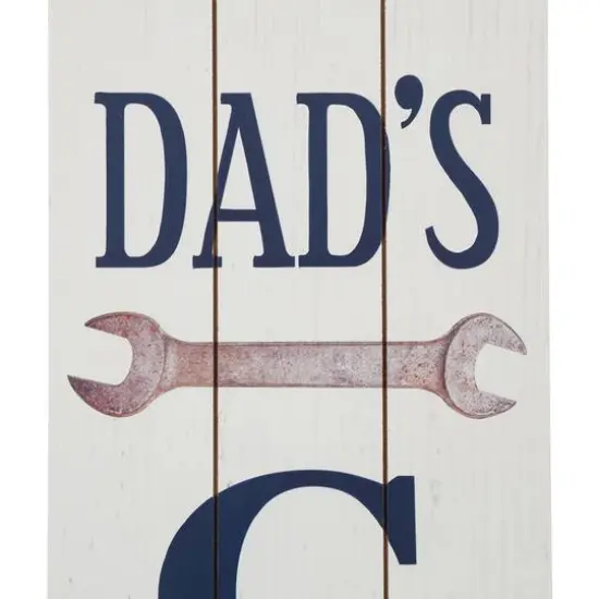 Glitzhome&reg; 3.5ft. Double Sided Wooden Porch Sign Mother's Day & Father's Day {7}