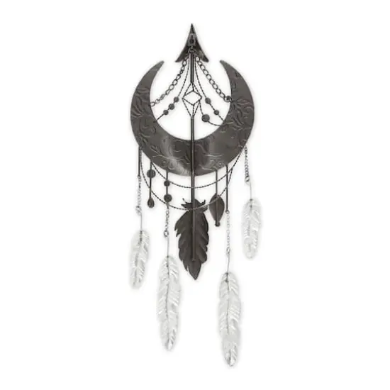 Crescent Moon Dreamcatcher Wall D&eacute;cor {4}