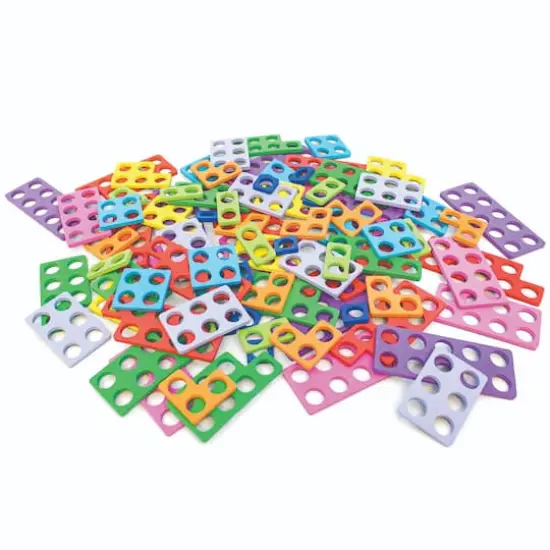 Junior Learning&reg; Rainbow Number Frames Magnetic Activities Learning Set {4}