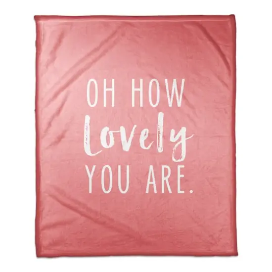 Oh How Lovely Throw Blanket {1}