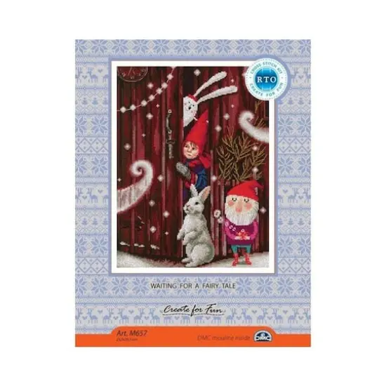 RTO Waiting For A Fairy Tale Counted Cross Stitch Kit {3}